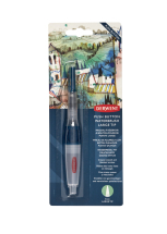 DERWENT WATERBRUSH PUSH BUTTON LARGE TIP 2305822