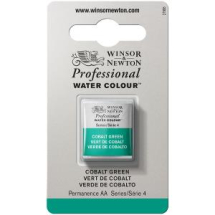 WN ARTIST WATERCOLOUR HALF PAN COBALT GREEN 8840173