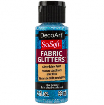 SOSOFT BLUE TWINKLE 59ml FABRIC ACRYLIC DSSFG13-30