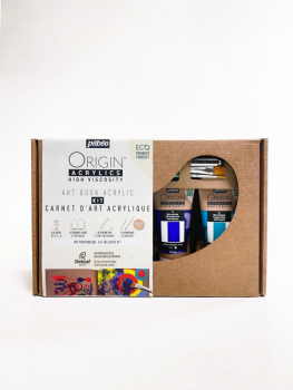 PEBEO ORIGIN ACRYLICS COLLECTION KIT ART BOOK 817431