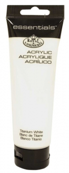 R&L ESSENTIALS ACRYLIC 120ml - TITANIUM WHITE RAA-121