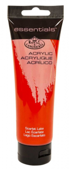 R&L ESSENTIALS ACRYLIC 120ml - SCARLET LAKE RAA-136
