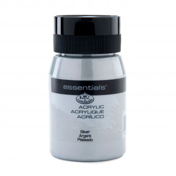 R&L ESSENTIALS ACRYLIC 500ml - SILVER RAA-5140