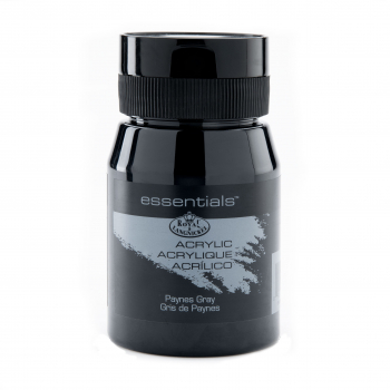 R&L ESSENTIALS ACRYLIC 500ml - PAYNES GRAY RAA-5142