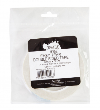 EASY TEAR DOUBLE SIDED TAPE - 6mmX33m