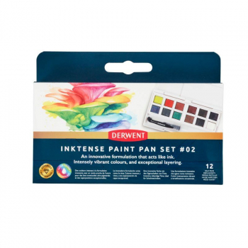 DERWENT INKTENSE PAINT PAN PALETTE SET #2 2306244