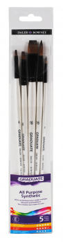 DR 5 BRUSH SYN LH SET GRADUATE WALLET