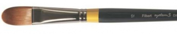 DR SYSTEM 3 LH FILBERT SY42-12 BRUSH