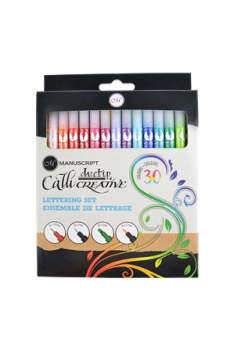 CALLICREATIVE DUOTIP LETTERING SET MANUSCRIPT MM7006