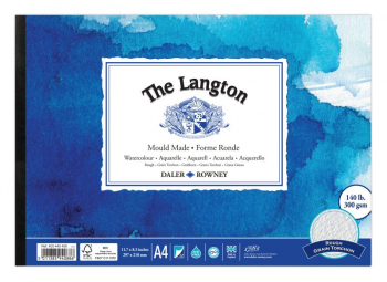 DR LANGTON GUMMED PAD ROUGH A4 403440400