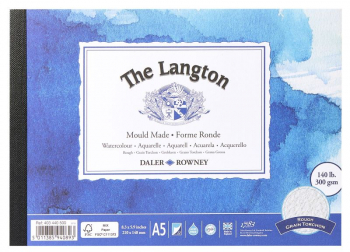 DR LANGTON GUMMED PAD ROUGH A5 403440500