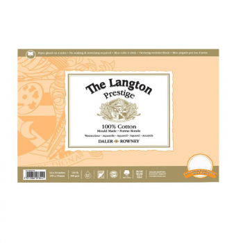 DR LANGTON PRESTIGE WC HP 300G BLOCK 14X10Inch 12SH D433351410