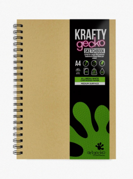 KRAFTY A4 GECKO SKETCHBOOK GEC301