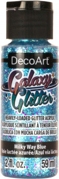 DECO ART GALAXY GLITTER MILKY WAY BLUE DGG05-30