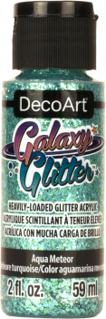 DECO ART GALAXY GLITTER AQUA METEOR DGG10-30