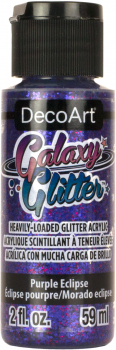 DECO ART GALAXY GLITTER PURPLE ECLIPSE DGG11-30