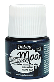 PEBEO 38 METAL BLUE 45ml FANTASY MOON 167038
