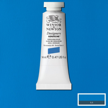 WN DESIGNERS GOUACHE 14ml - CERULEAN BLUE 8840584
