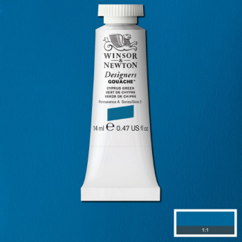 WN DESIGNERS GOUACHE 14ml - CYPRUS GREEN 0605211