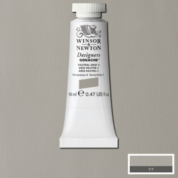 WN DESIGNERS GOUACHE 14ml - NEUTRAL GREY NO 3 0605436