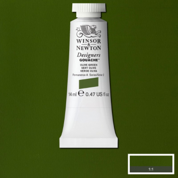 WN DESIGNERS GOUACHE 14ml - OLIVE GREEN 0605447