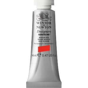 WN DESIGNERS GOUACHE 14ml - WINSOR RED 0605726