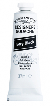 WN DESIGNERS GOUACHE 37ml - IVORY BLACK (LARGE) 8840586
