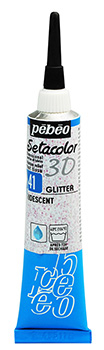 PEBEO SETACOLOR 3D IRIDESCENT GLITTER 20ml 557041