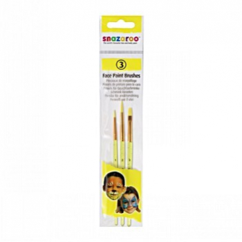 SNAZAROO FUN BRUSH SET 3 PACK 1192505