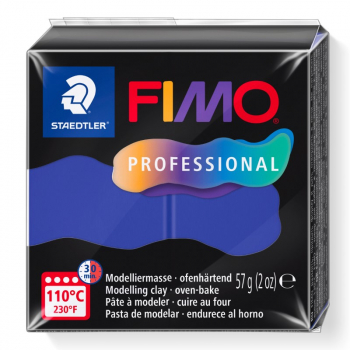 FIMO PROFESSIONAL ROYAL BLUE 57g BLOCK 8040-3