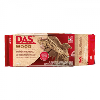 DAS MODELLING CLAY 350g WOOD F348700