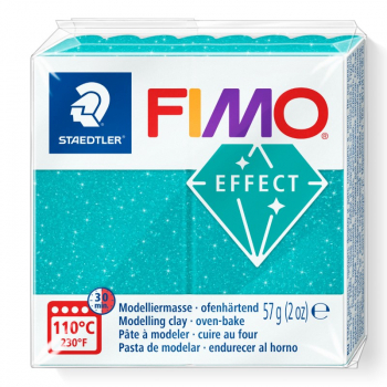 FIMO EFFECT 57G - GALAXY TURQUOISE 8010-392