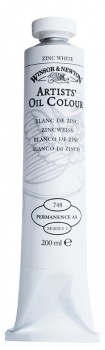 WN 200ml ZINC WHITE 748 ARTIST OIL COLOUR 1237748