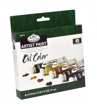 R&L 21 ML OIL PAINT 6 PK OIL21-6