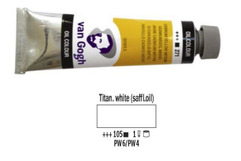 TITANIUM WHITE VAN GOGH OIL 40ml