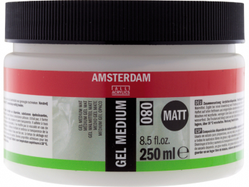 GEL MEDIUM MATT 250ml AMSTERDAM ACRYLIC MEDIUM