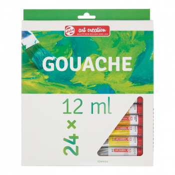 TALENS ART CREATION GOUACHE SET 24 X 12 ML 9021624M