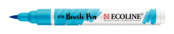 ECOLINE BRUSHPEN SKY BLUE CYAN 11505780
