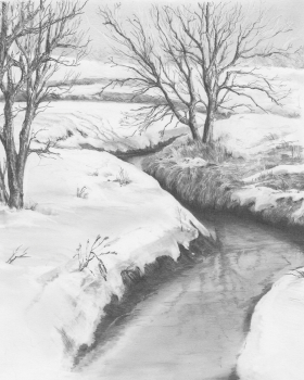 R&L SKETCHING MADE EASY - WINTER CREEK SKBN7