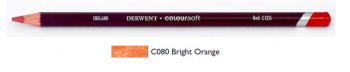 DERWENT COLOURSOFT PENCILS BRIGHT ORANGE 0700960