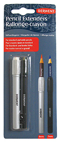 DERWENT PENCIL EXTENDERS BLISTER OF 2 2300124