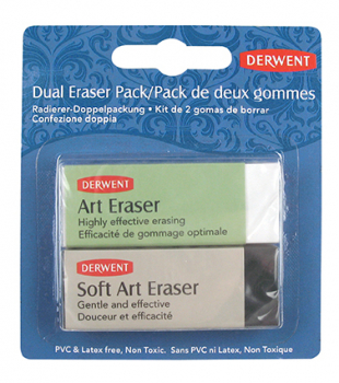 DERWENT DUAL ERASER PACK 2301963