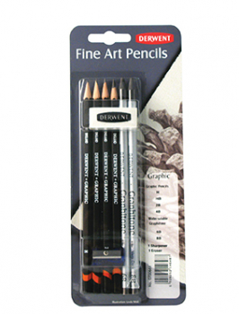 DERWENT GRAPHIC BLISTER MIXED MEDIA WITH ACCESSORIES 0700661