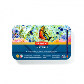 DERWENT INKTENSE PENCIL TIN OF 100 2306130