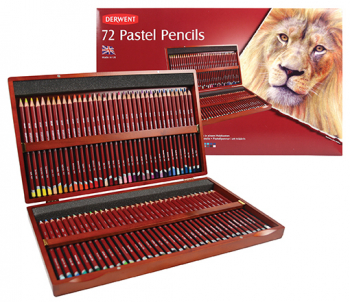 DERWENT PASTEL PENCIL 72 WOODEN BOX 2300343