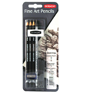 DERWENT SKETCHING BLISTER WITH ACCESSORIES 0700663