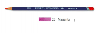 DERWENT WATERCOLOUR PENCIL 22 MAGENTA 32822