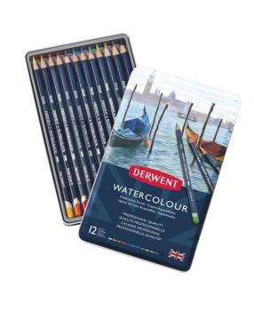 DERWENT WATERCOLOUR PENCIL 12T RRP £27.78 - OFFER RRP £20.84