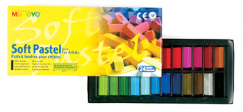 MUNGYO SOFT PASTELS 1/2 LENGTH - 24's