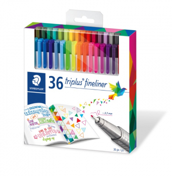 STAEDTLER TRIPLUS FINELINER 36 PACK 334 C36